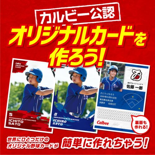 ［カルビー公認］オリジナルカード